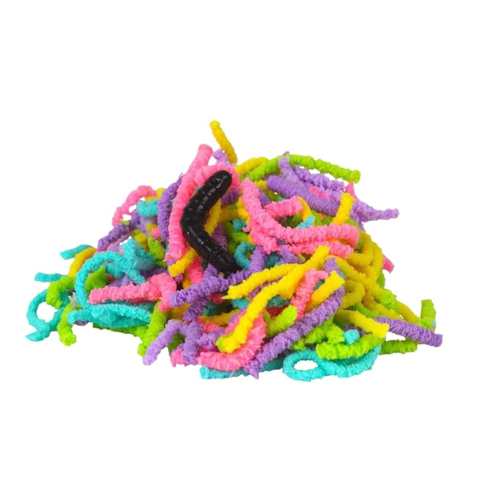 ✨Magic Worm Sensory Toy Tub Nee Doh Noodle Style Fidget Kids Toy ✨